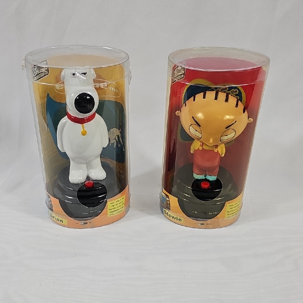 Brian and Stewie Talking Dashboard Figurine Set